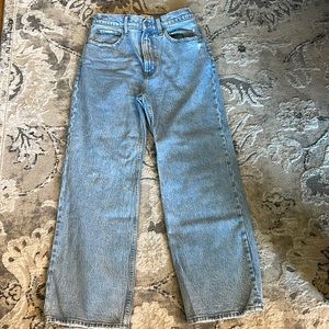 Abercrombie & Fitch, 26, size 2, Petite, 90s high rise relaxed jeans